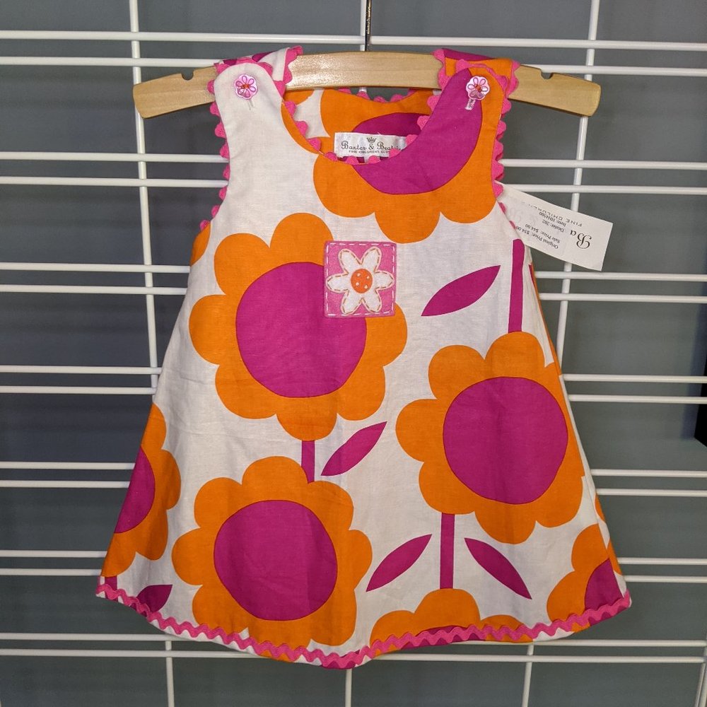 Infant girl woven sundress NWT